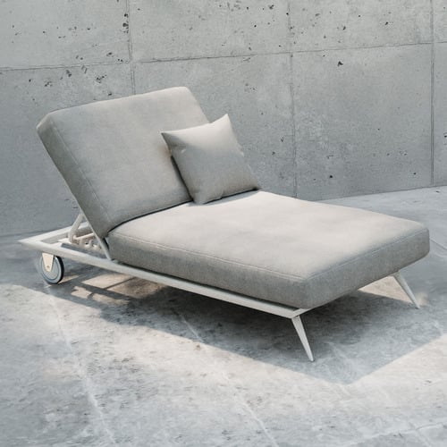 Acapulco Aluminium Alloy Single Sun Lounge