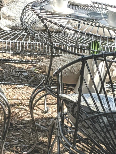 Verbier Classic Wrought Iron 3pc Patio Set