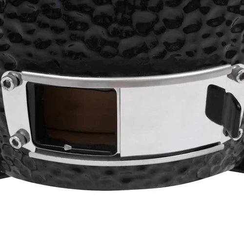 2-in-1 Ceramic Kazuo Portable Barbecue Grill/Smoker