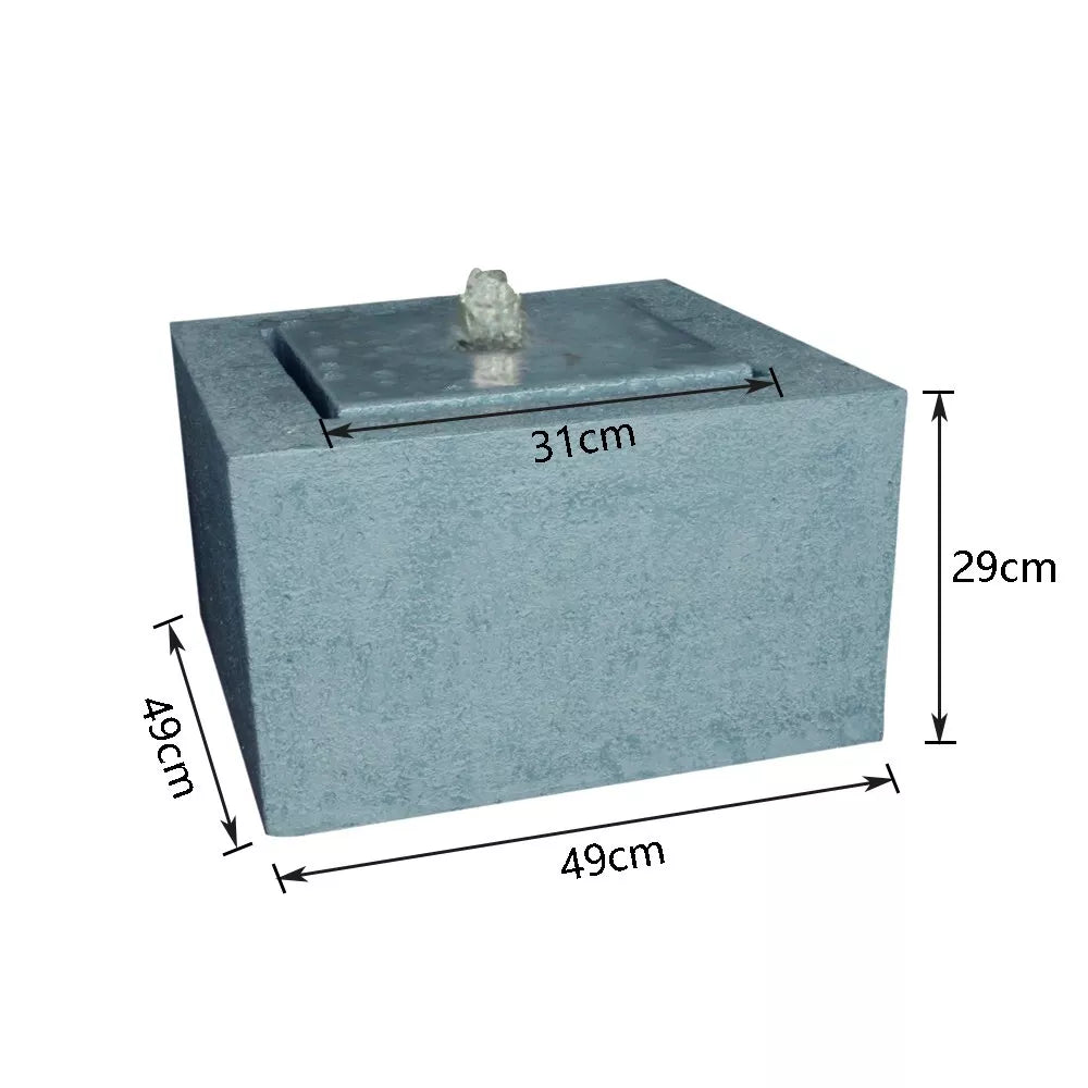 Anacapri Modern Square Water Fountain