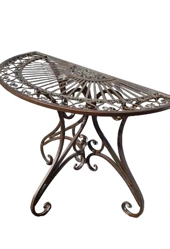Cassis French Style Wrought Iron Accent Table