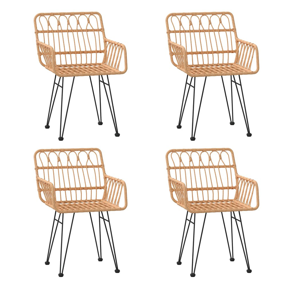 Fina Garden Rattan Dining Set - 3pcs, 5pcs