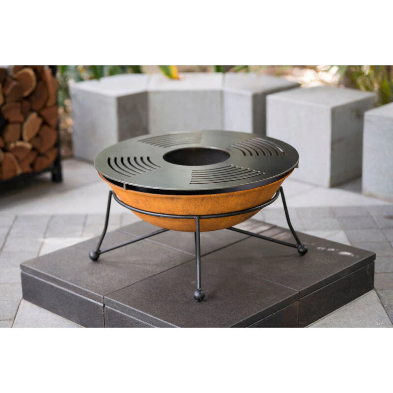 The Aiko BBQ Fire Pit/Teppanyaki Grill 90cm