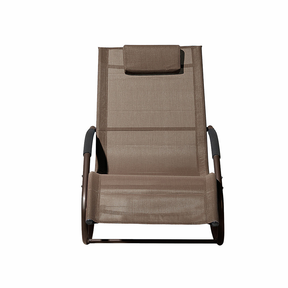 Zander Outdoor Rocking Lounge Chair