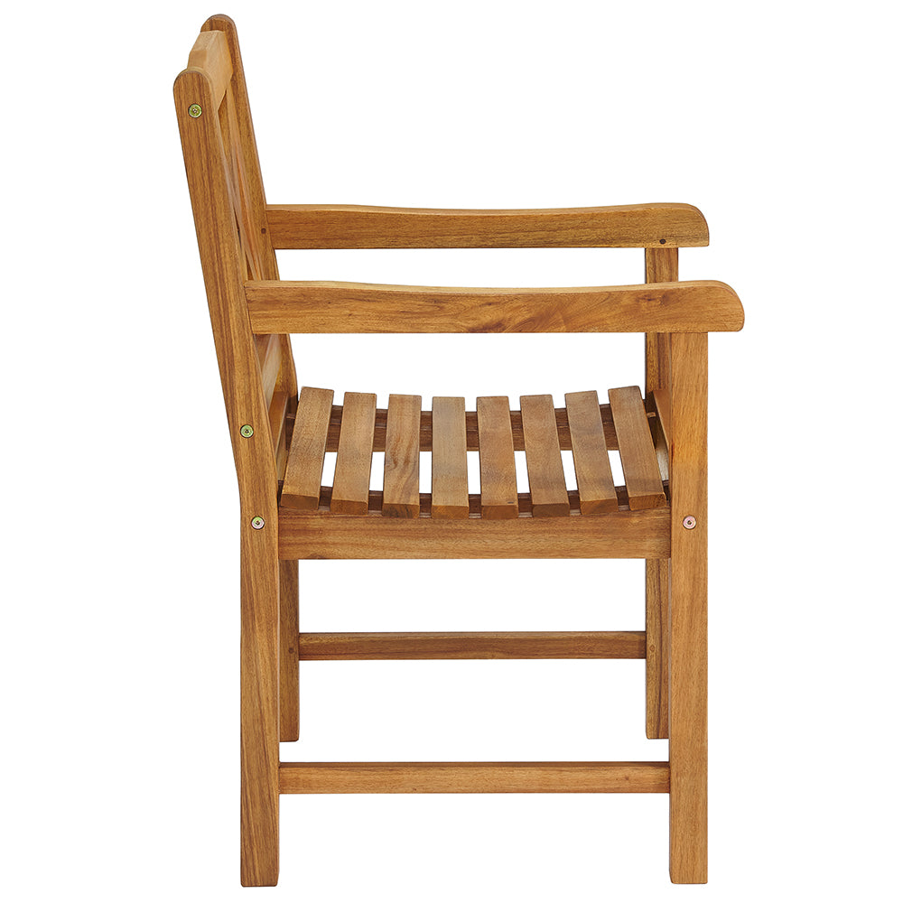 Santa Gabriela 3pc Acacia Wood Bistro Set