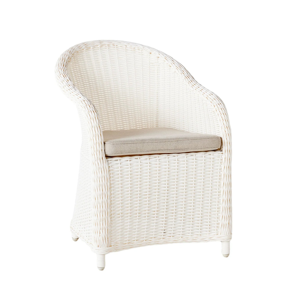 Elefanta Woven Chair - White or Beige