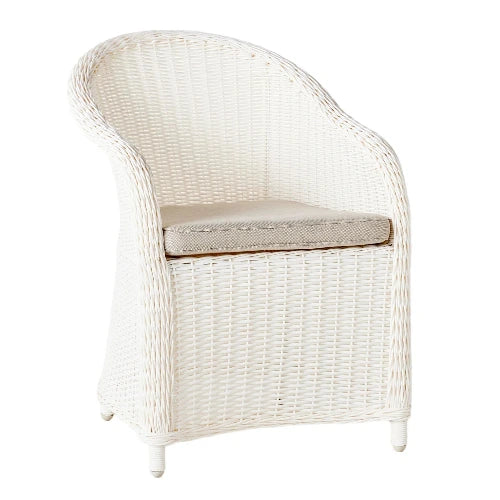 Elefanta Woven Chair - White or Beige