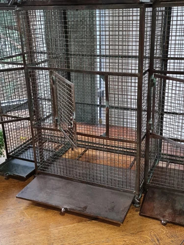 Avril Unique French Wrought Iron Bird Cage - 88cmH