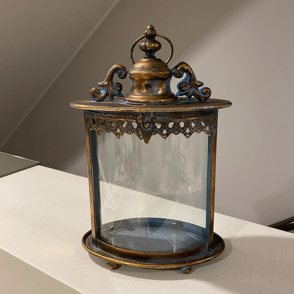 Morea Candle Lantern with Glass