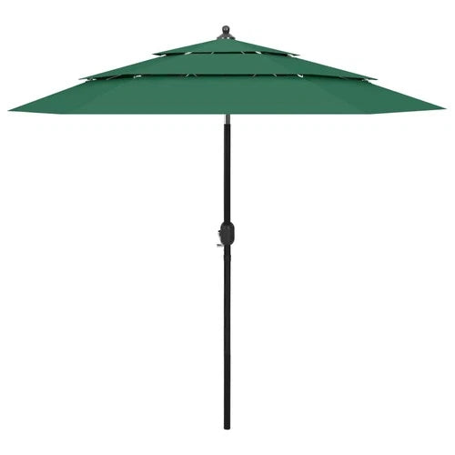 Silla 3-Tier Garden Parasol w/Aluminium Pole