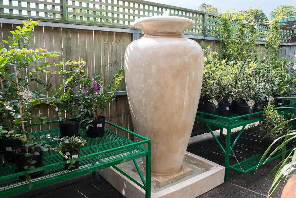 Large Takalan Fountain Urn in Sandstone - 192cm