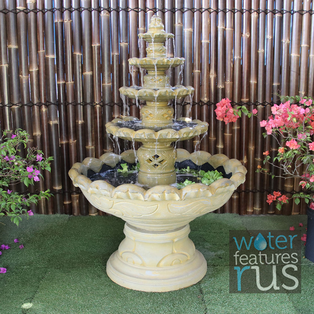 Lourdes Classic Tiered Fountain – Self Contained. 5 Colours