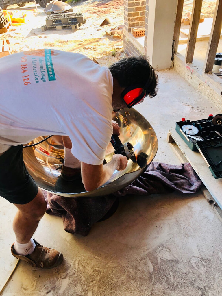 The Bonaventura Stainless Steel Firepit