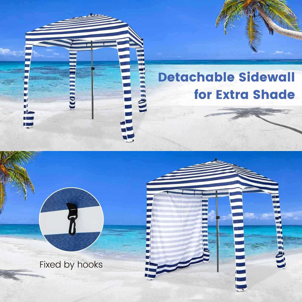 Malibu Foldable Beach Cabana/Tent/Canopy 1.8X1.8M