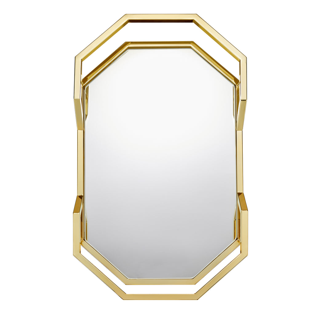 Fuego Metal & Glass Bar Cart