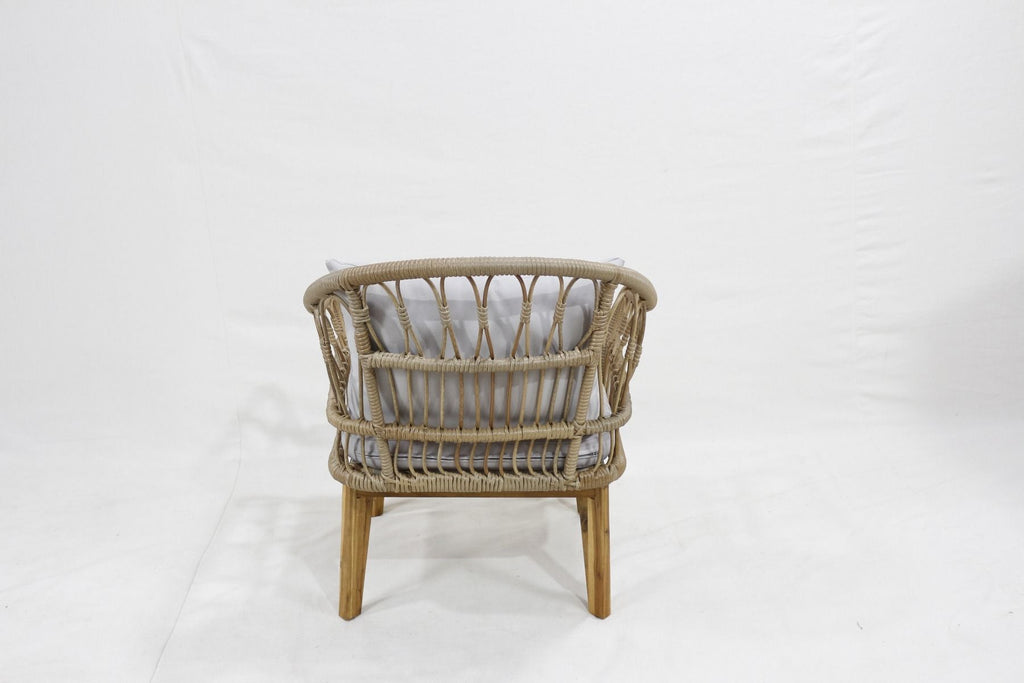 Giovanna 3pc Wicker Seting