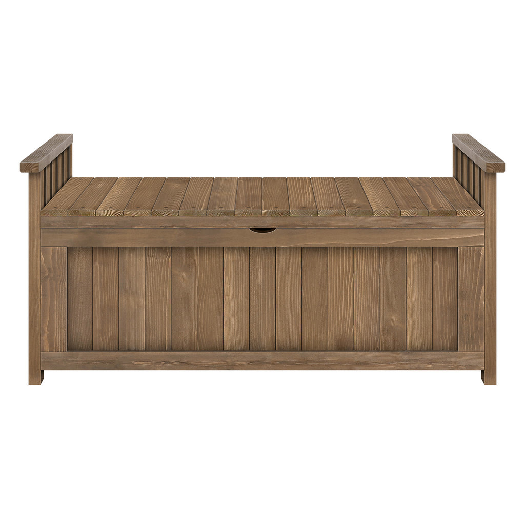 Dayana 2 Seater Outdoor Bench & Storage. 3 Cpls