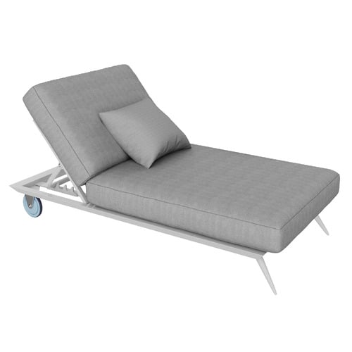 Acapulco Aluminium Alloy Single Sun Lounge
