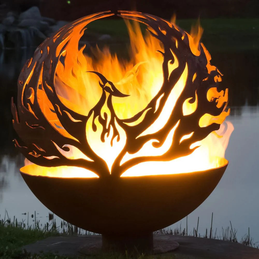 Phoenix Sphere Fire Pit Bowl