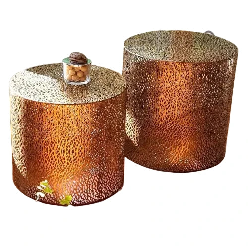 Florenville Double Coffee Side and Accent Table Set
