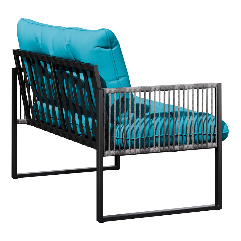 Benita 2 Seater Outdoor Lounge Set w/Table