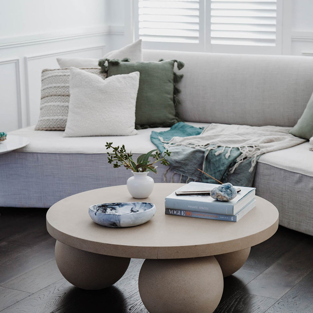 Maverick Poly Terrastone Coffee Table - 3 Colours