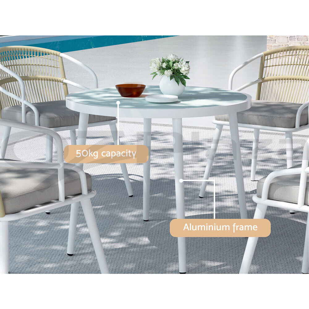 Sherise 5pc Dining Set