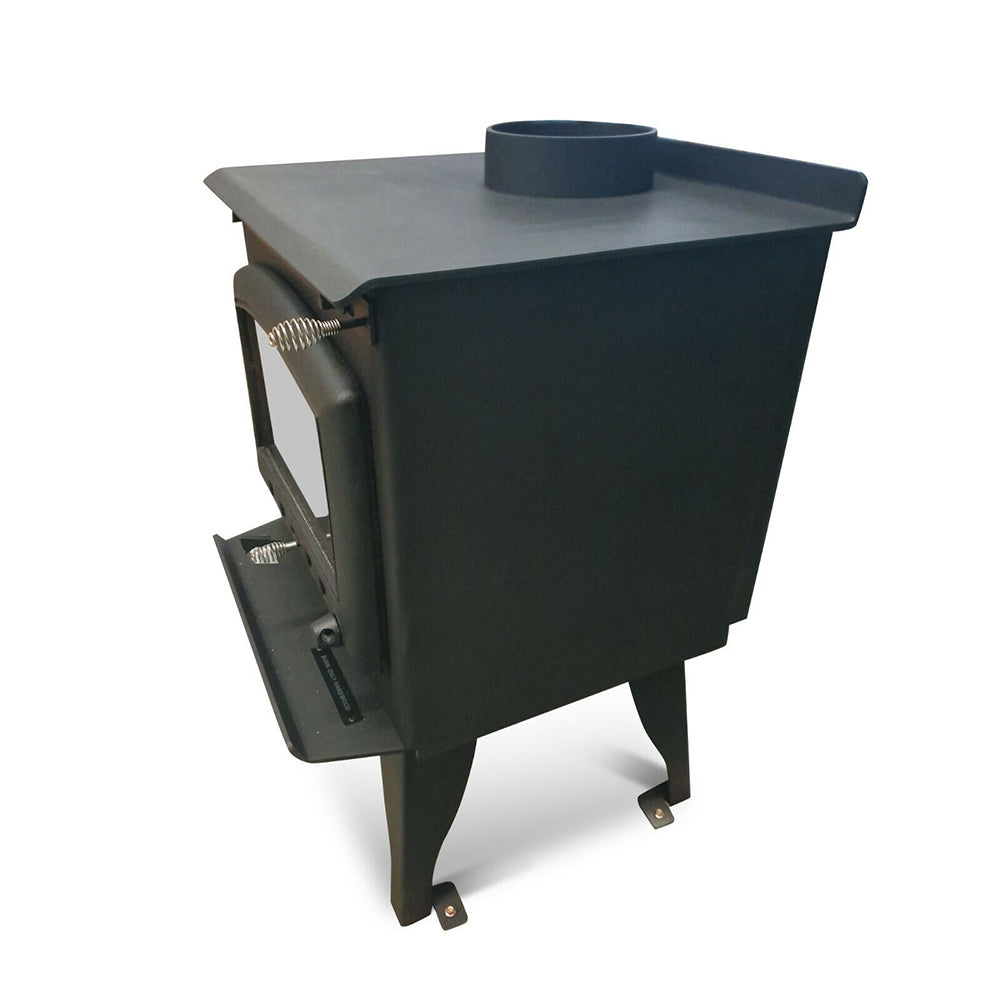 Saturn Freestanding Steel & Cast Iron Wood Heater