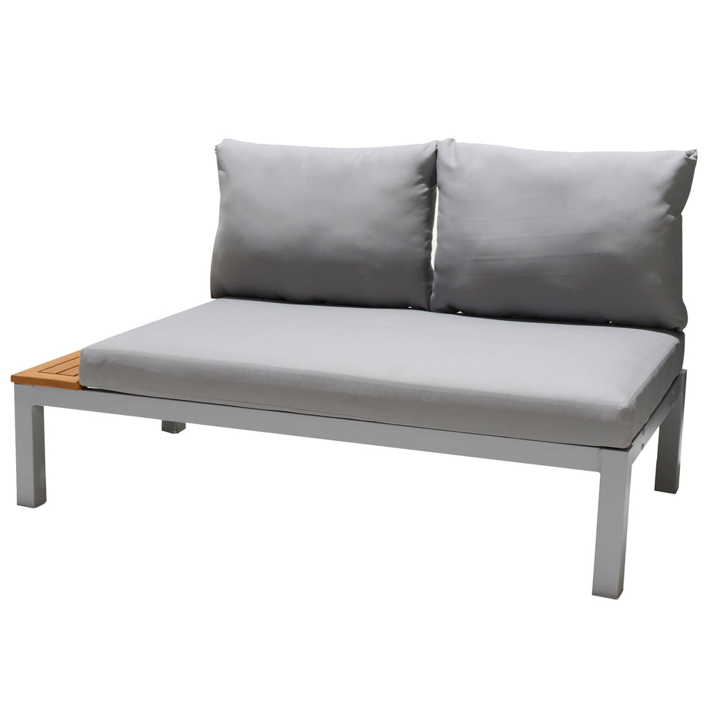 Verona 3pc Wood Outdoor Chair & Coffee Table Set