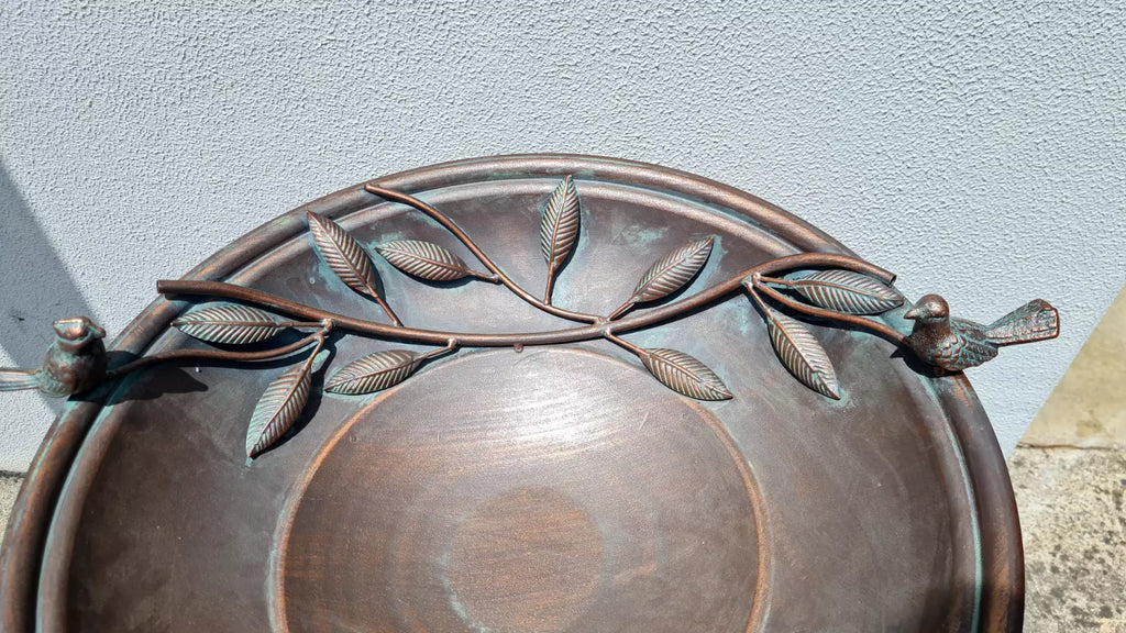 Amalie Large Birdbath/Feeder. 75 cm high