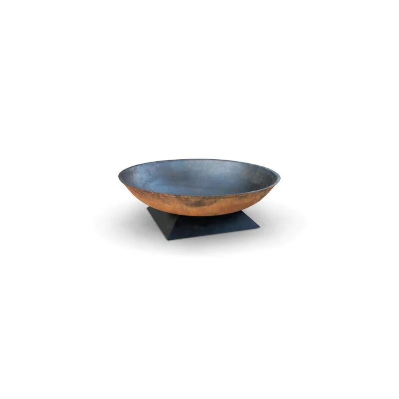 Raffina 90cm Cast Iron Fire Pit on Trivet Base + FREE Poker