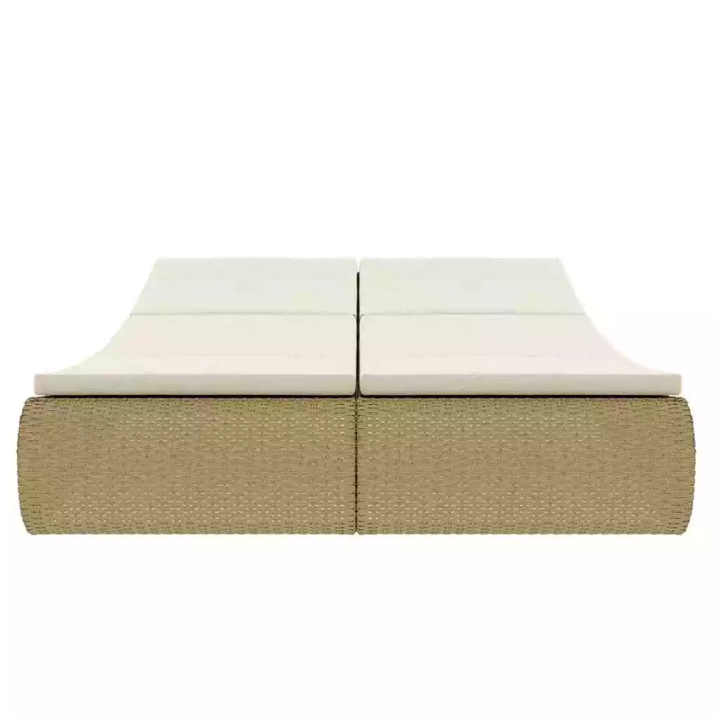 Venetia Beige Polyrattan Daybed