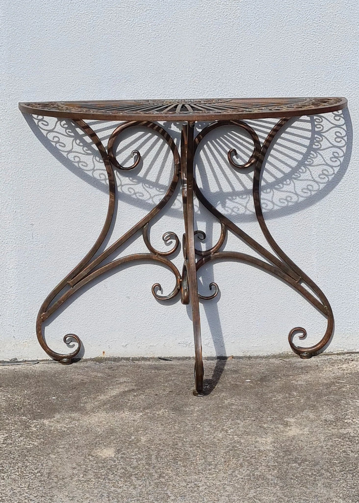Cassis French Style Wrought Iron Accent Table
