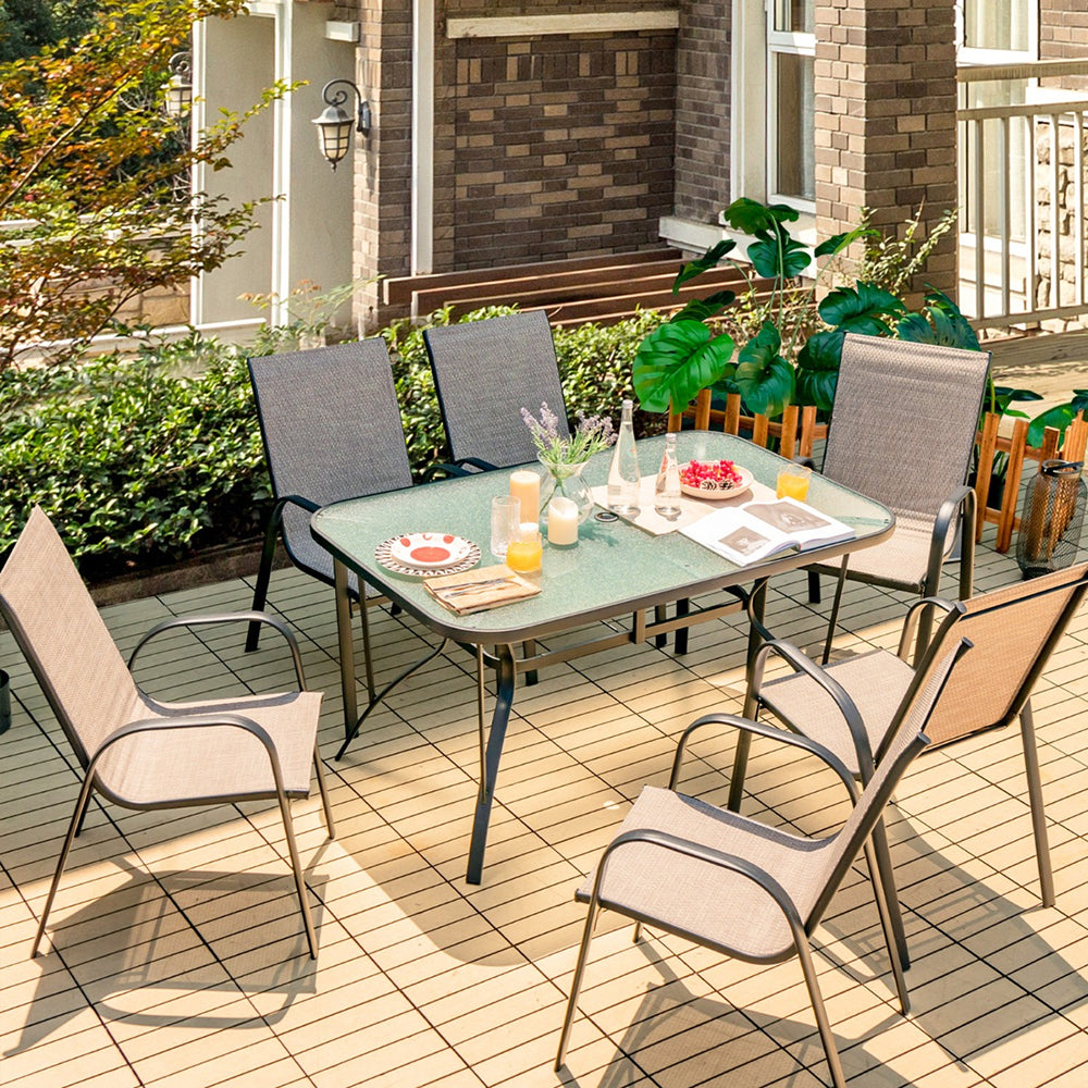Oviedo 7pc Patio Dining Set