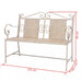 Fenella Steel Vintage Garden Bench