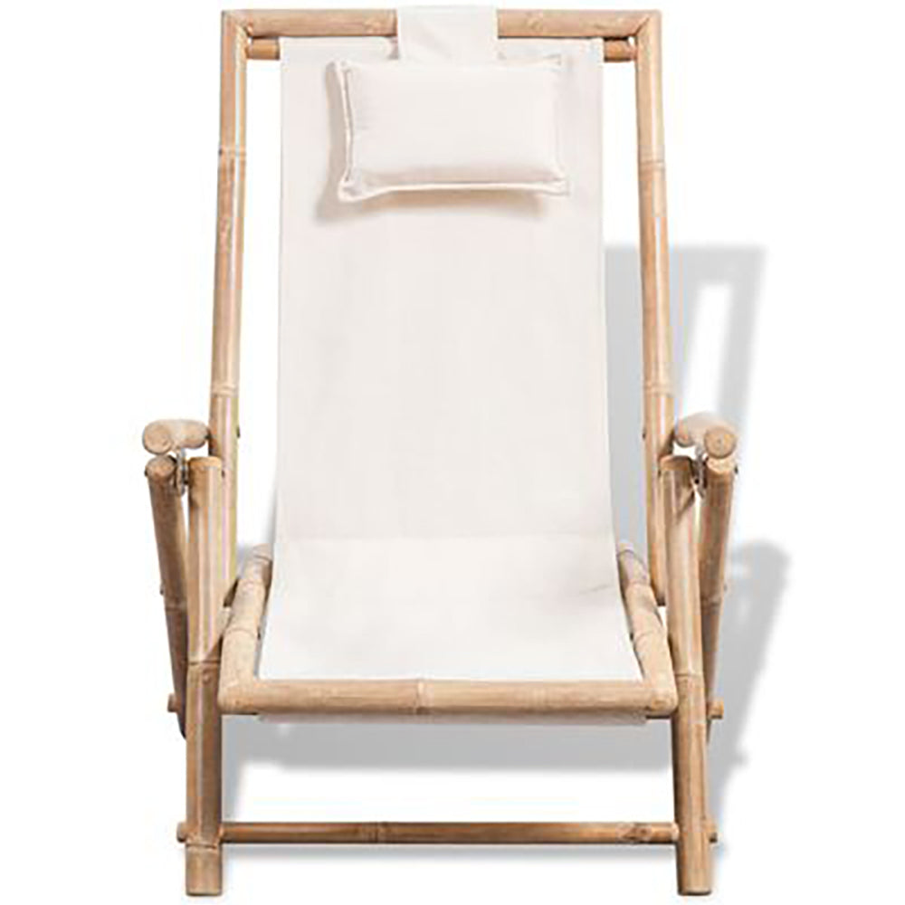 Nicolo Bamboo Deck Chair - 5 Colours
