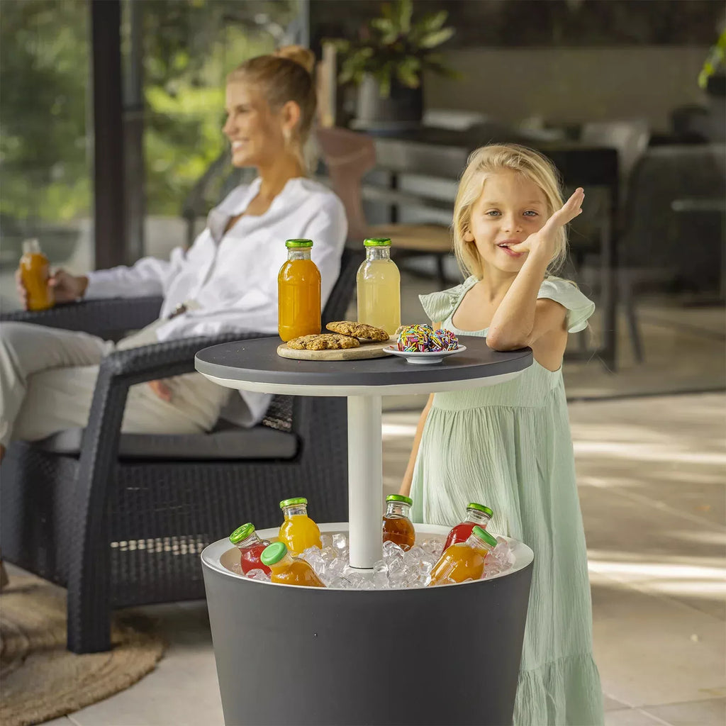 Zizi Illuminated Cool Bar - Graphite/ White