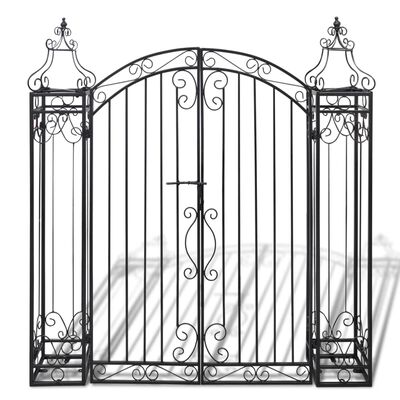 Rinji Ornamental Garden Gate - Wrought Iron  5 Sizes
