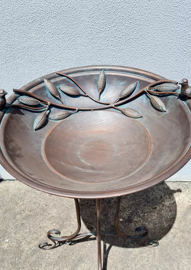 Amalie Large Birdbath/Feeder. 75 cm high