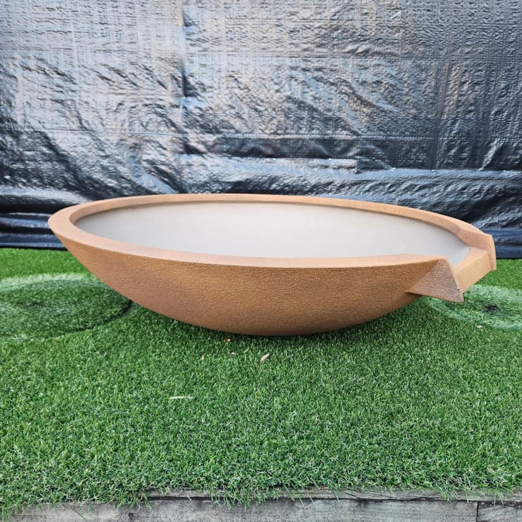 Angeles Wok Bowl with Spillway. 4 Colours. 3 Sizes