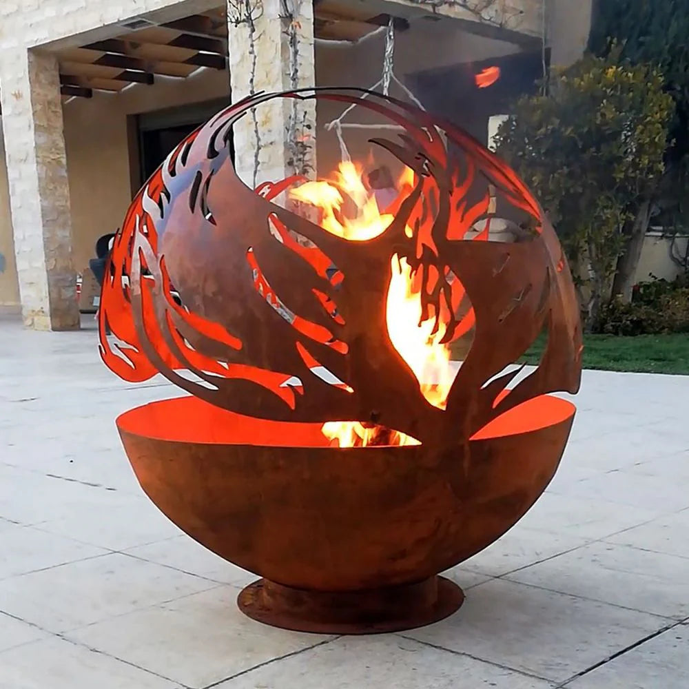 Phoenix Sphere Fire Pit Bowl