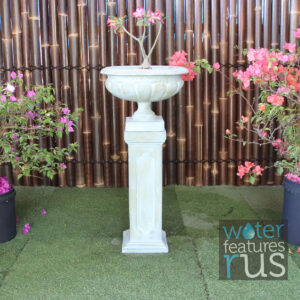 Bianchi Urn & Pedestal