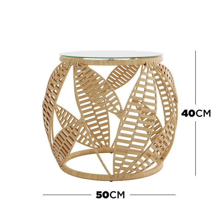 Lorimar PE Rattan Outdoor/Indoor Side Table