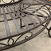 Adelfia Full Tree Surround with Bench - Heavy Gauge Iron