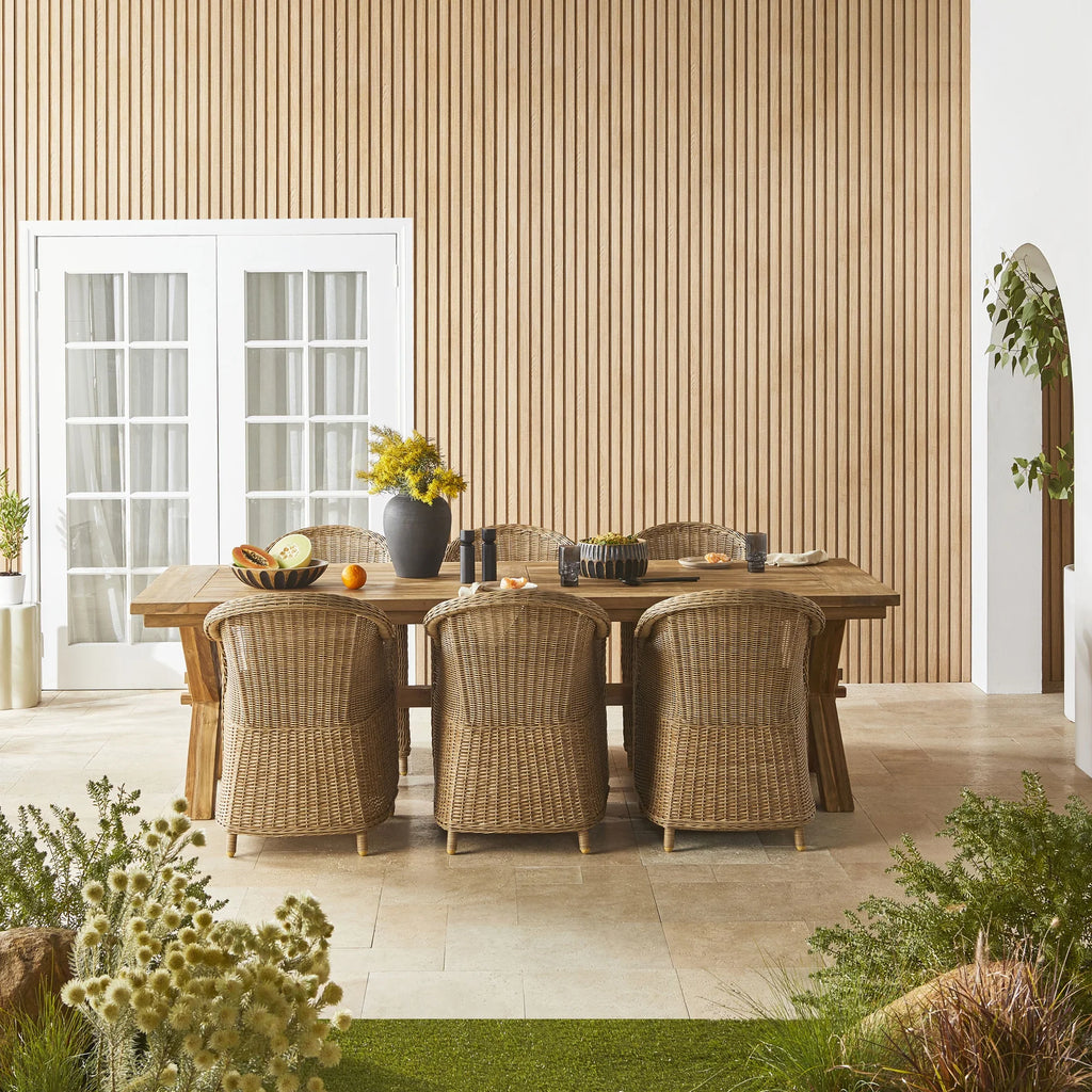 Elefanta Woven Chair - White or Beige