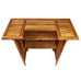 Iona Acacia Wood Bar Table 110x50x105 cm