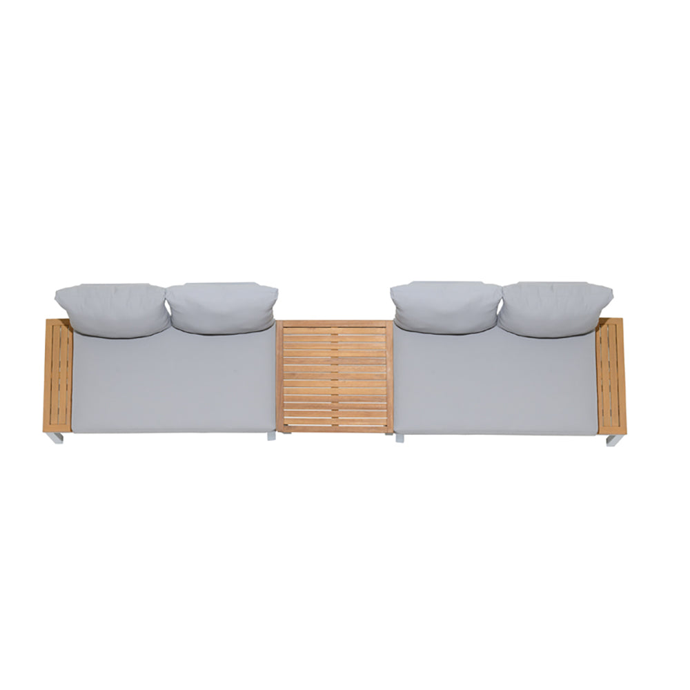 Charisse 4 Seater Outdoor Modular Lounge Set