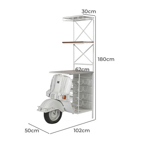 Vista Mobile Scooter Home Bar