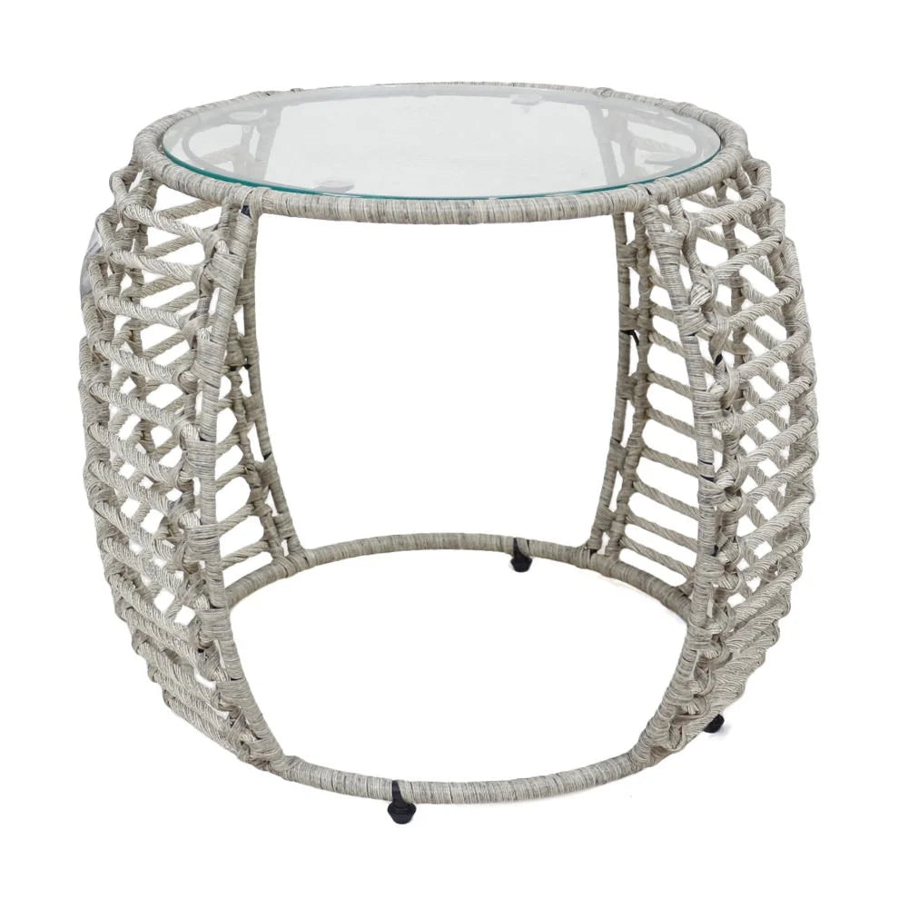 Ardeche 3 pc Wicker Chair & Table Set