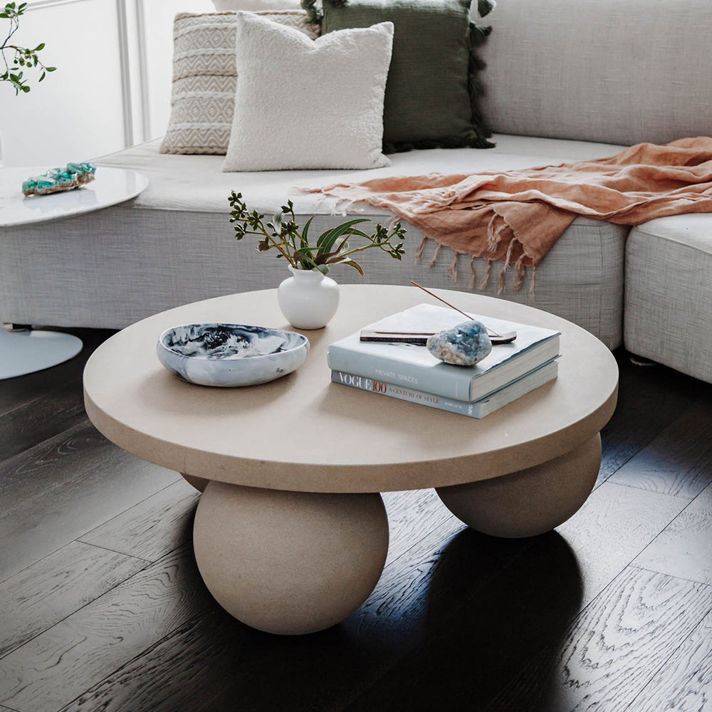 Maverick Poly Terrastone Coffee Table - 3 Colours